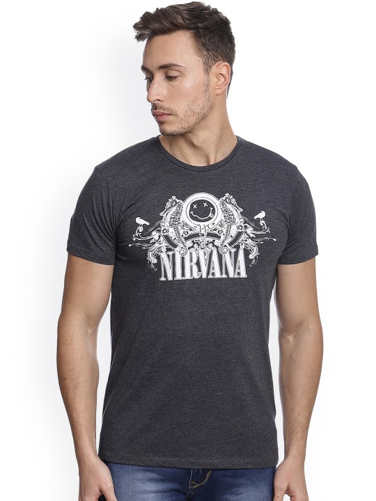 grey nirvana t shirt