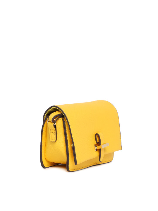 accessorize yellow bag