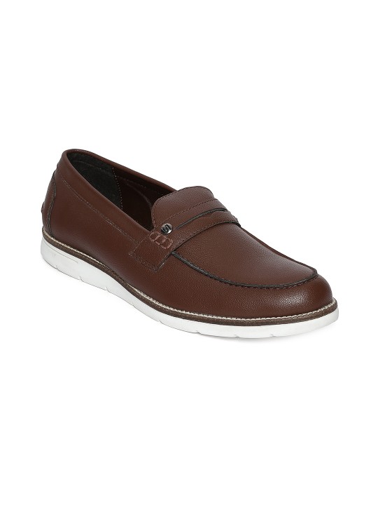 Men Brown Loafers 6