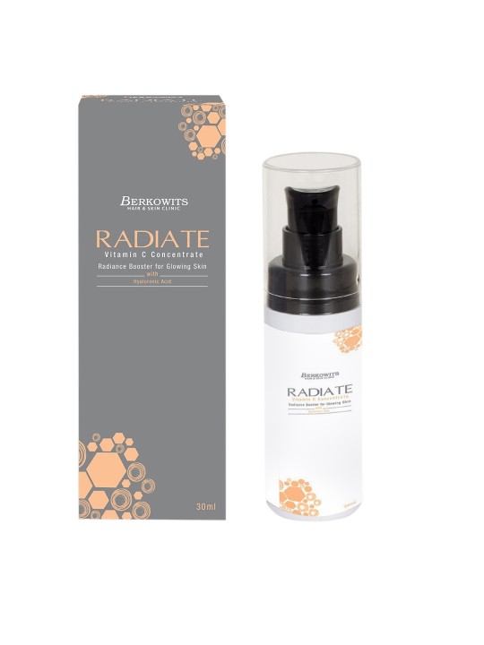 Berkowits Radiate Vitamin C Concentrate Face Serum With Hyaluronic Acid