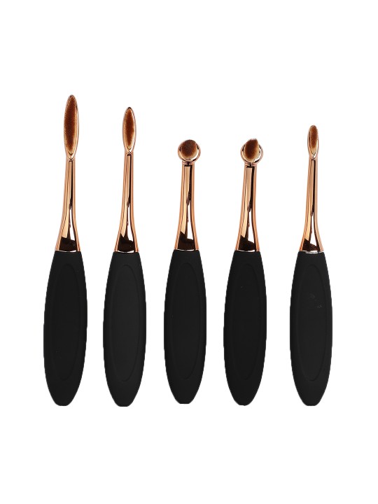 ToniQ Beauty Oval All Eyes On You Makeup Brush Set