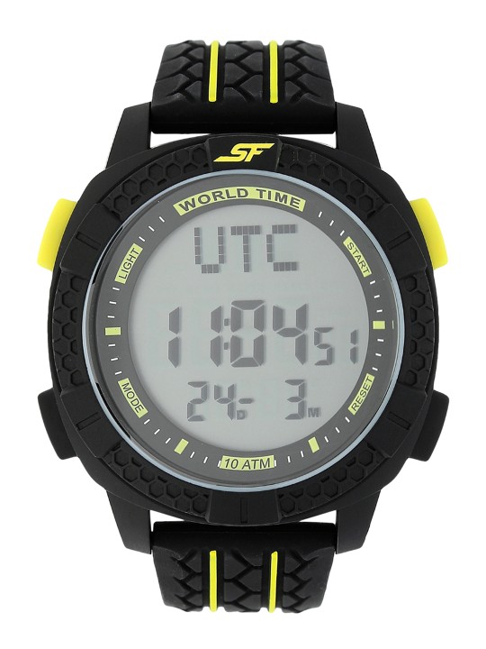 how to reset time in sonata digital watch