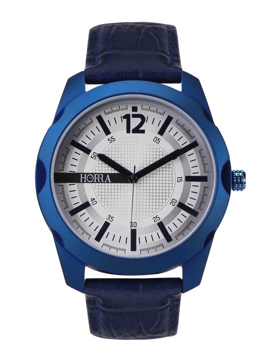 Men White & Blue Analogue Watch PB817MLS25