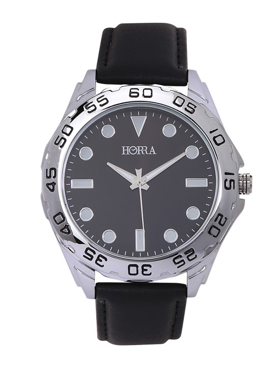 Men Black Analogue Watch