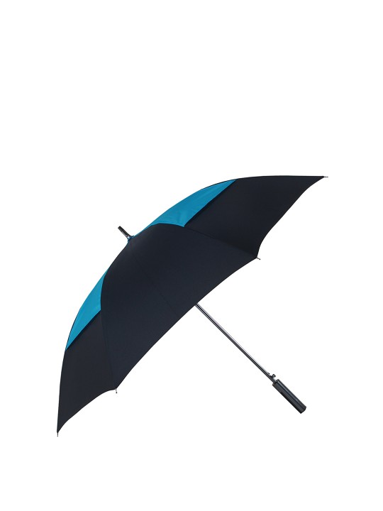 Black & Blue Geometric Design Umbrella