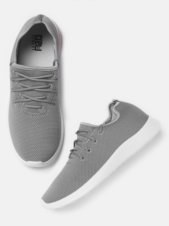 Men Grey Sneakers 10