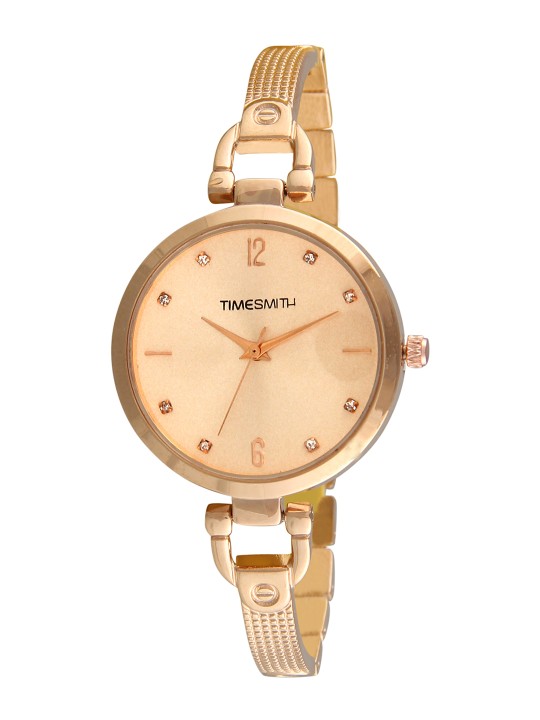 Women Gold-Toned Analogue Watch TSMx-165xy