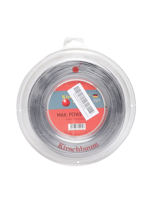 Black Max Power 16L 200 m Tennis String Reel