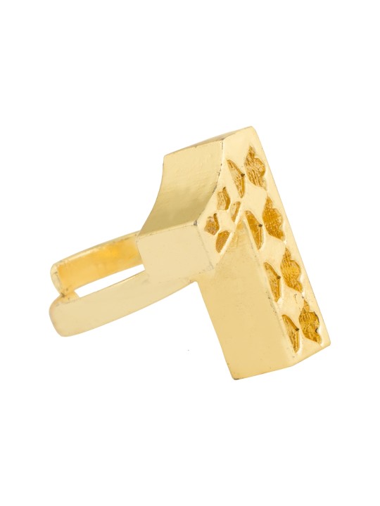 Gold-Toned Adjustable Ring