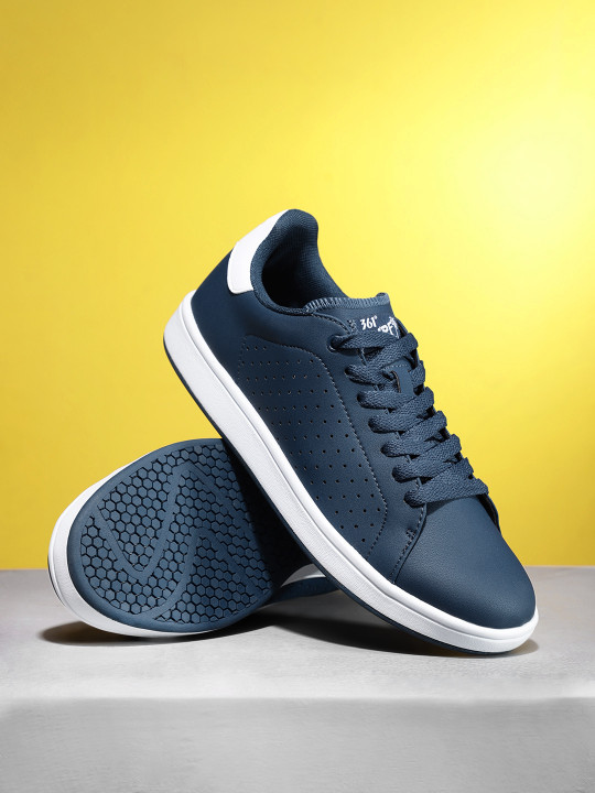 Men Blue Skateboarding Shoes 8
