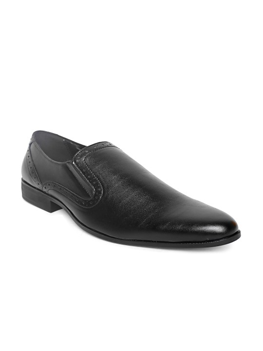Men Black Semiformal Silp-Ons 6