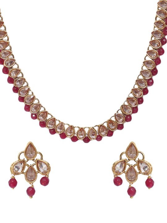 Aradhya Jewellery Arts Pretty Gold Set