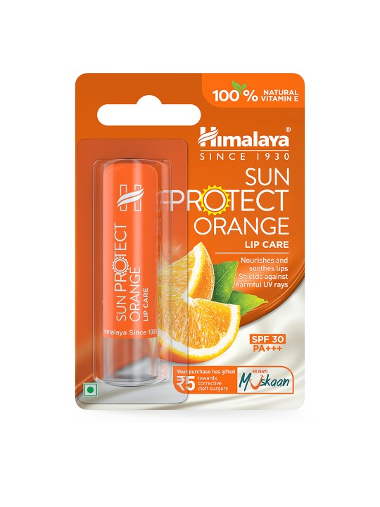Himalaya Sun Protect Lip Care, Orange