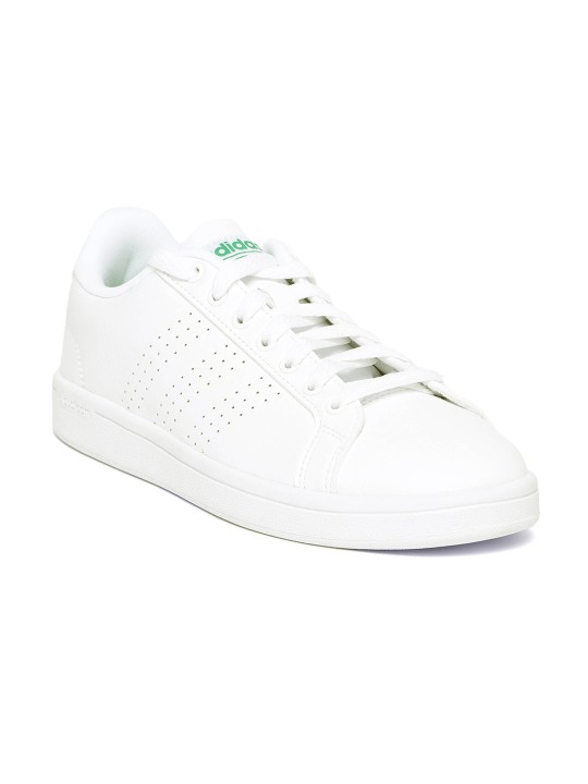 Buy Men White Cloudfoam Advantage CL Tennis Shoes 11 Online at