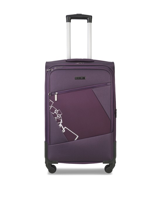 Unisex Purple Cabin Trolley Bag