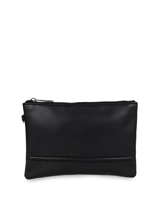 Black Solid Clutch