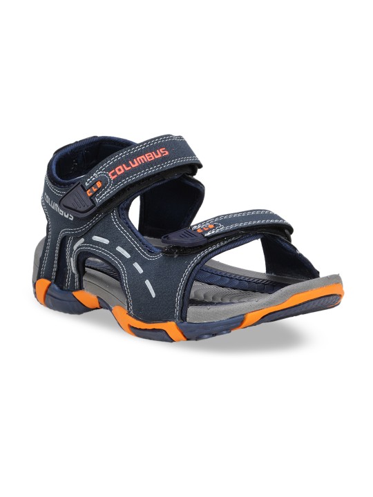 Men Navy Blue Sports Sandals 6