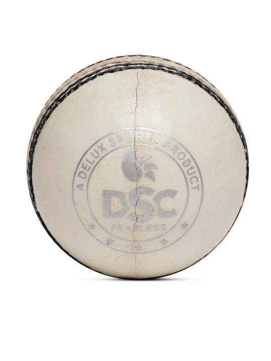 White Leather Grade Cricket Ball