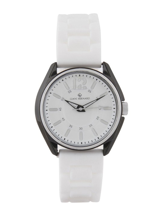 Women White Analogue Watch GB-120E