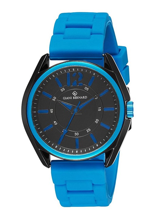 Men Blue Analogue Watch GB-120G