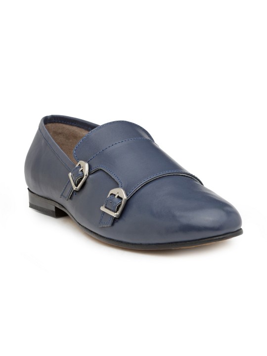Navy Blue Slip-On Formal Shoes 6
