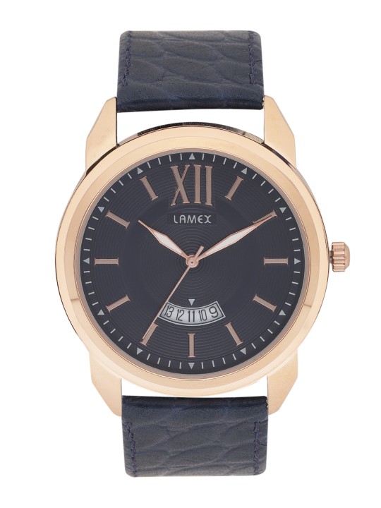 Men Navy Blue Analogue Watch UNIKDLX 9525