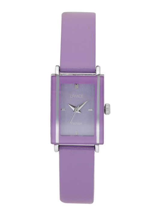 Women Purple Analogue Watch EVITADLX 3556
