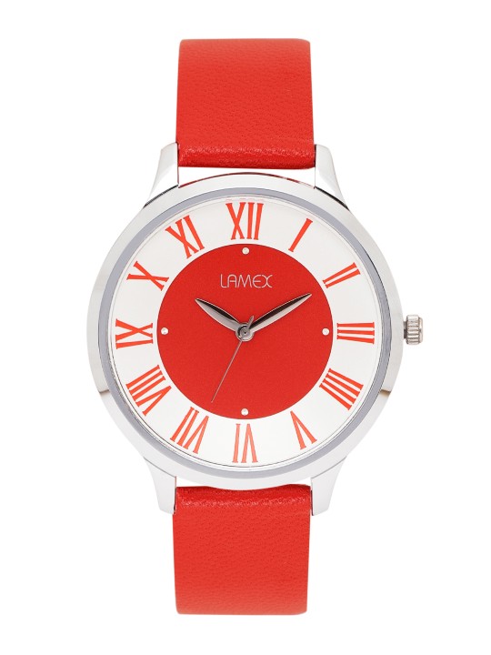 Women Red & White Analogue Watch ULTRADLX 4530