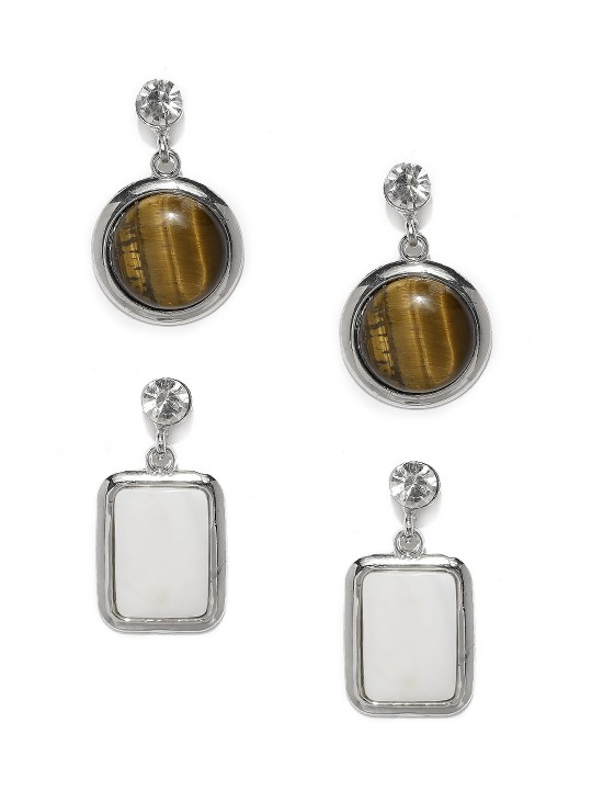 Set of 2 Drop Earrings