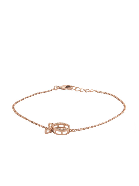 Buy Rose Brass Rose Gold-Plated Charm 