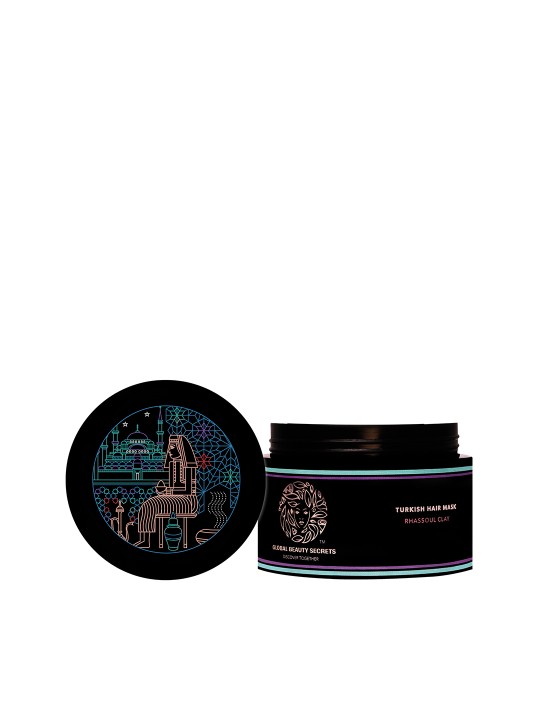 Global Beauty Secrets Turkish Rhassoul Clay Hair Mask 100 g