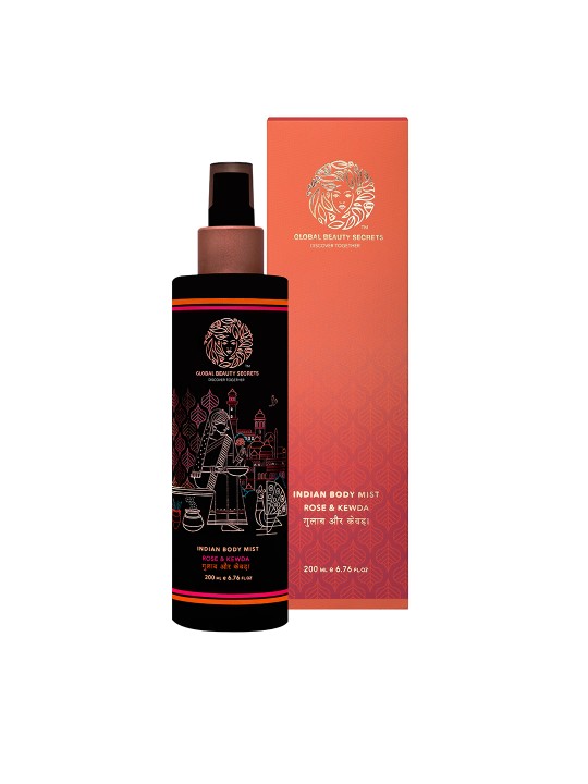 Women Indian Rose and Kewda Body Mist 200 ml