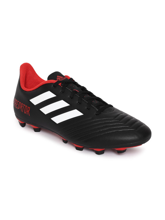 Men Black Solid PREDATOR 18.4 FXG Football Shoes 11