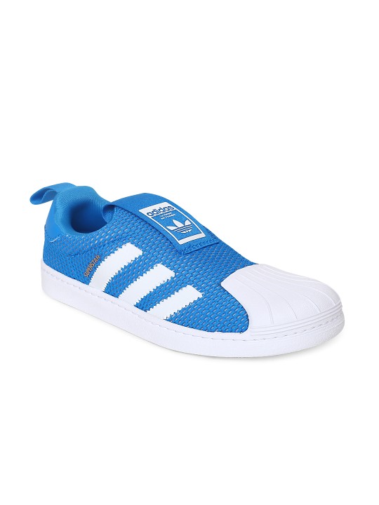 Kids Blue Superstars 360 C Casual Shoes 31.5