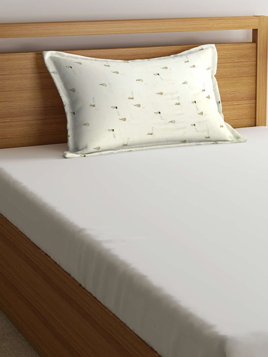 Kids Cream & Black 40.6 cm x 60.9 cm Rectangular Pillow Cover