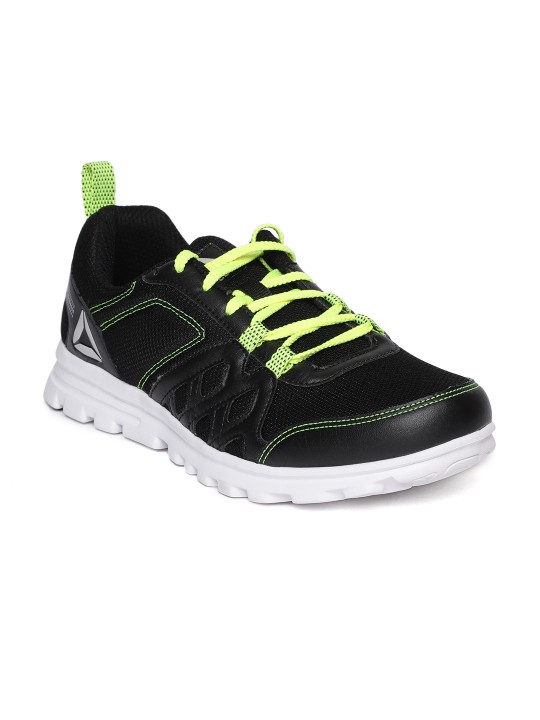 Men Black Fusion Xtreme Running Shoes 11