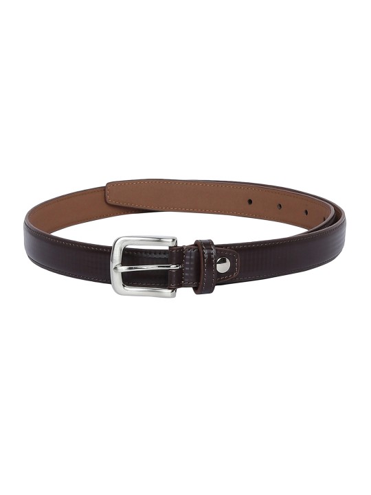 Women Brown Solid Belt 36