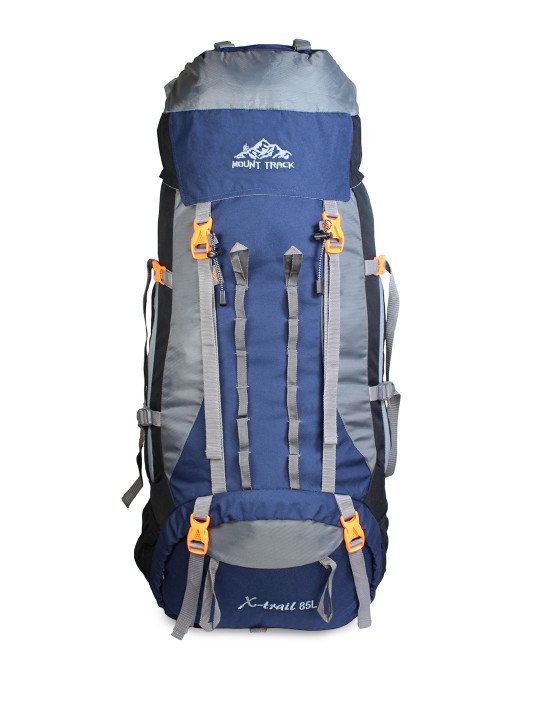 Unisex X-Trail Navy Blue & Grey Hiking Rucksack