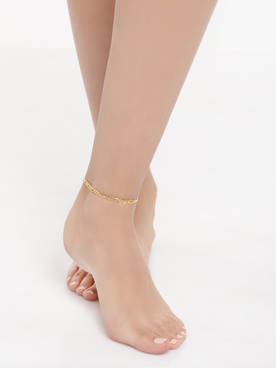 Women Gold-Toned Anklet