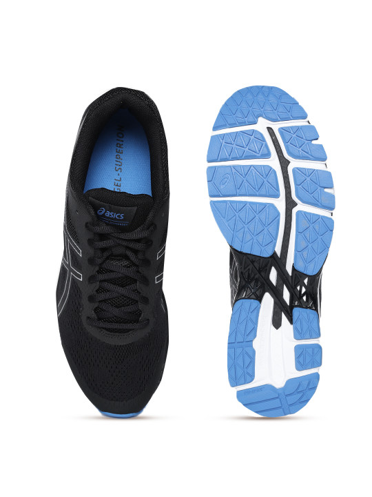 Men Black Gel Superion Running Shoes 11 Desertcart Tunisia