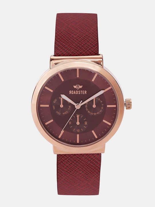 Women Maroon Analogue Watch SHW18-RD2D