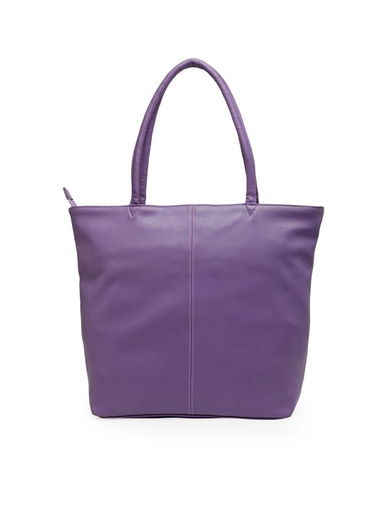 Women Purple Solid Shoulder Bag