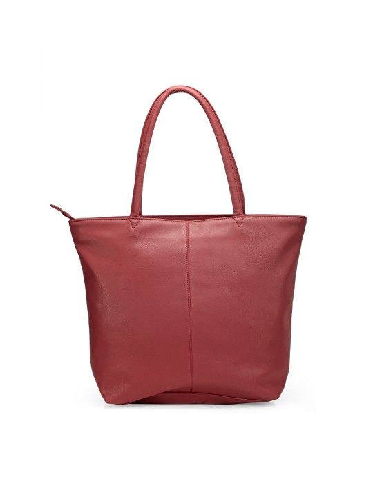 Maroon Solid Shoulder Bag