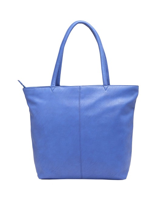 Women Blue Solid Shoulder Bag