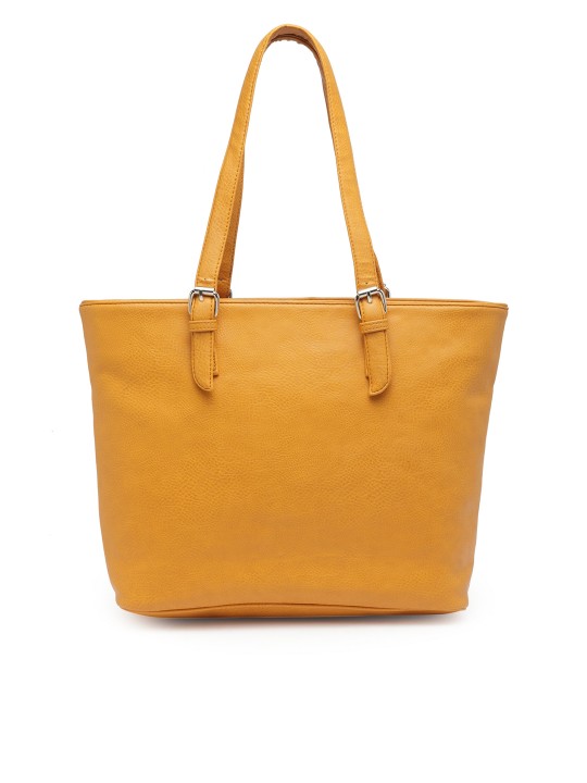 Mustard Yellow Solid Shoulder Bag