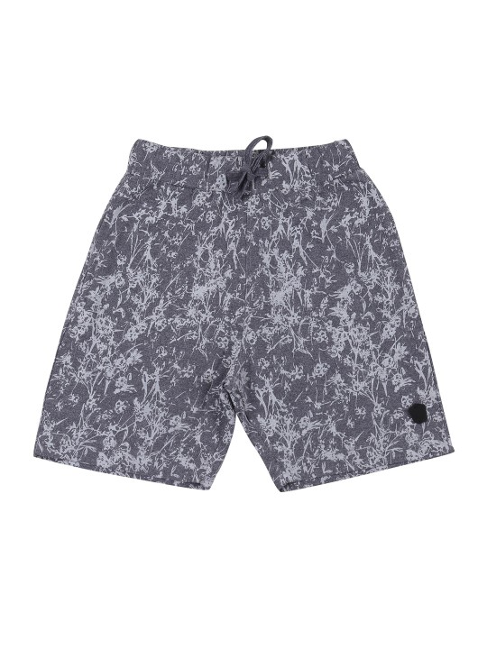 Boys Grey Printed Regular Fit Regular Shorts 11-12Y