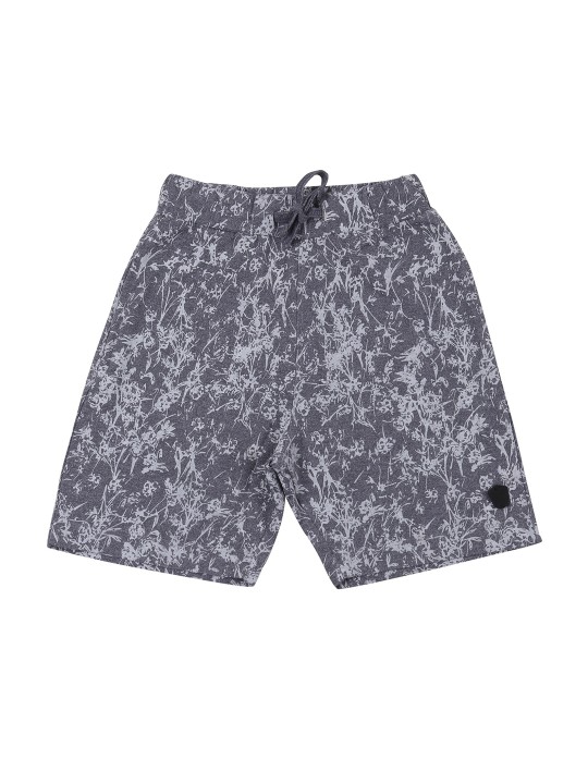 Boys Grey Printed Regular Fit Regular Shorts 5-6Y