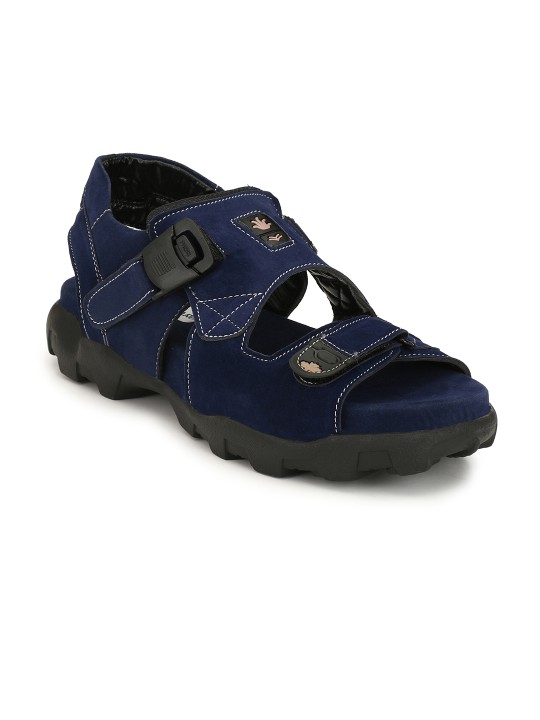 Men Navy Blue Comfort Sandals 6
