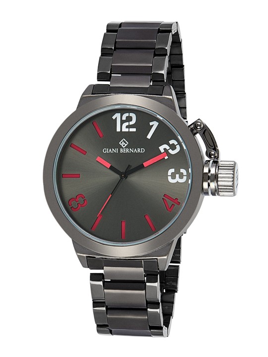 Men Grey Analogue Watch GB-122A