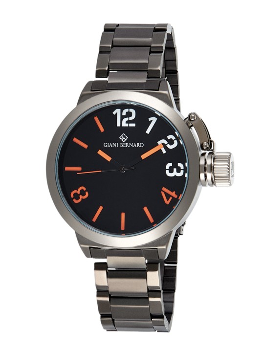 Men Grey Analogue Watch GB-122B